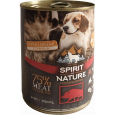 Spirit of Nature Dog konzerv Vaddisznóhússal 24x800g kutyafelszerelés