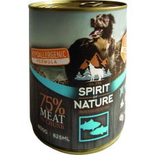 Spirit of Nature Dog tonhalas és lazacos konzerv 800g kutyaeledel