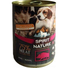 Spirit of Nature Dog vaddisznóhúsos konzerv 415 g kutyaeledel