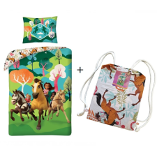  Spirit/Szilaj lovas - Green ágyneműhuzat + sportzsák (8333) lakástextília