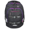 Spirit : Urban fekete-lila ergonomikus iskolatáska hátizsák