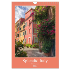  Splendid Italy (Wall Calendar 2024 DIN A4 portrait), CALVENDO 12 Month Wall Calendar naptár, kalendárium