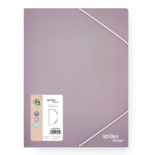 Spoko Füzetbox spoko releaf pp a/4 30 mm softtouch lila s112041301 füzetbox