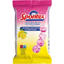 Spontex Sprint nedves törlőkendő 40 darab takarító és háztartási eszköz
