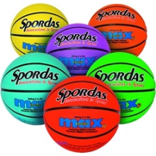 Spordas Max Basketball kosárlabda élénk színekben 7-es méret kosárlabda felszerelés