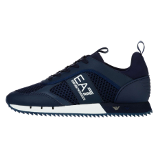  Sportcipő Emporio EA7 Fekete-fehér csipkék U X8X027XK0500D813 Férfi Tengerészkék 44 2/3