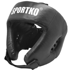 SportKO Box fejvédő SportKO OK1 fekete M boksz és harcművészeti eszköz