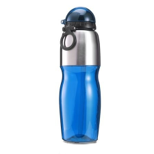  Sportkulacs, 800 ml-es, kék kulacs, kulacstartó
