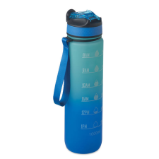 Sportkulacs beépített szívószállal 1 liter királykék kulacs, kulacstartó
