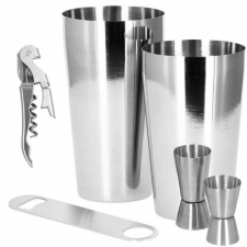 Springos 5 darabos rozsdamentes acél Bármixer készlet konyhai eszköz