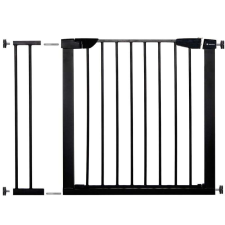 Springos állítható Biztonsági rács 75-96cm #fekete bababiztonság