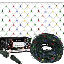 Springos fényfüggöny 144 led multikolor karácsonyfa izzósor