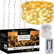 Springos fényfüggöny 300 led karácsonyfa izzósor