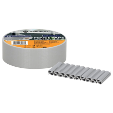 Springos Fn0013 világosszürke kerítésszalag 4.75cmx50m 450g/m2 kerti bútor