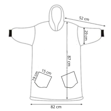 Springos HA5085 BLUZA KOC OVERSIZE női pulóver, kardigán
