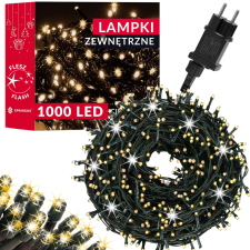 Springos karácsonyfa fények flash 1000 led karácsonyfa izzósor