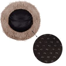 Springos kényelmes ágy 80 cm szállítóbox, fekhely kutyáknak