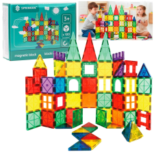 Springos Kg0048 mágneses blokkok 100 db. barkácsolás, építés