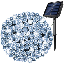 Springos napelemes füzér 200 led karácsonyfa izzósor