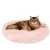 Springos PA0103 kutya macska ágy Kisállat fekhely 80 cm - Világos Pink