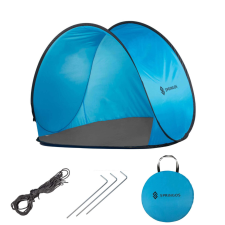 Springos pop up strandsátor UV védelemmel 150x90cm #kék strandjáték
