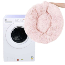 Springos Puha culcus, kutyáknak/macskáknak, piszkos rózsaszín, 70 cm szállítóbox, fekhely kutyáknak