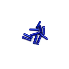 Spyral 2 mm-es alumínium bowdenvég kupak 10 db, kék bicikli bowden