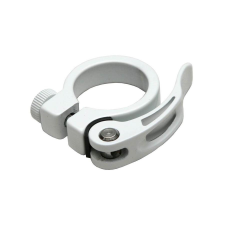 Spyral Analogue gyorszáras nyeregcső bilincs, 34,9 mm, fehér nyeregcső