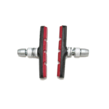 Spyral Analogue menetes fékpofa, 70 mm-es, fekete-piros kerékpár fék