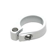 Spyral Basic csavaros nyeregcső bilincs, 31,8 mm, fehér nyeregcső