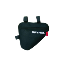 Spyral Basic háromszög váztáska, 20x20x5 cm, 1L, 2 részes, fekete kerékpáros táska