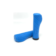 Spyral City ergonomikus, bilincses markolat, fekete alu bilinccsel, 130mm, kék kerékpár kormány