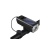 Spyral FY-335 napelemes power bank első lámpa / elektromos duda, 1db Power LED, 300 lumen, USB-ről tölthető, fekete