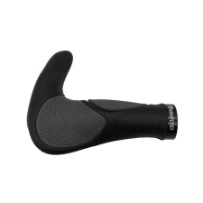 Spyral Multi Tour ergonomikus, bilincses markolat, fekete-szürke, 138 mm, szarvval kerékpár kormány