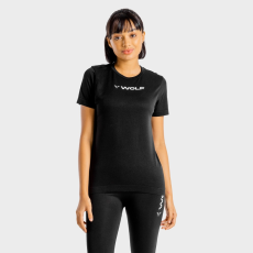 Squat Wolf Primal T-Shirt Black női póló - Squat Wolf S
