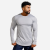 Squat Wolf Statement Muscle Grey hosszúujjú póló - Squat Wolf XL