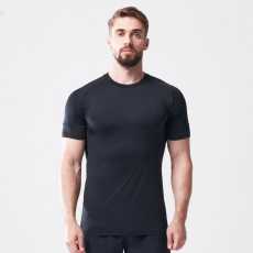 SQUATWOLF Men‘s T-shirt Vented Run Tee Black