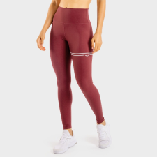 SQUATWOLF Women‘s leggings Flux Maroon - SQUATWOLF XS női nadrág