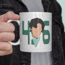  Squid Game - 456-os játékos bögre bögrék, csészék