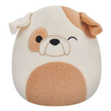  Squishmallows 20 cm - Brock a kacsintós bulldog plüssfigura