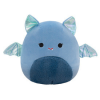  Squishmallows 20 cm - Este a kék denevér szőrös hassal és fémesen csillogó szárnyakkal