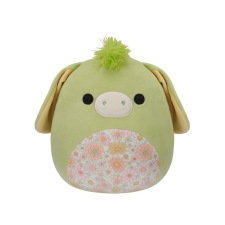 SQUISHMALLOWS 20 cm - Juniper a zöld szamár virágos hassal puzzle, kirakós