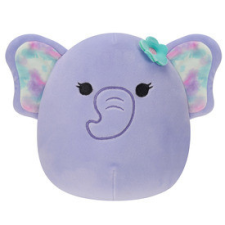  Squishmallows: Anjali a lila elefánt 20cm plüssfigura