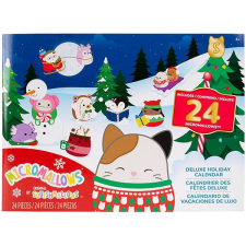 SQUISHMALLOWS Micromallows adventi naptár, 24 db plüssfigura