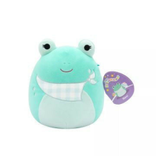 SQUISHMALLOWS : Novi, a zöldeskék béka tarka kendővel - 20 cm plüssfigura