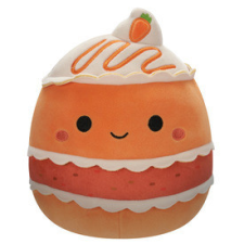  Squishmallows: Scooter a sárgarépa torta 20cm plüssfigura
