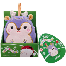 SQUISHMALLOWS Vánoční ozdoba Sob s třpytivými parohy Jaida plüssfigura