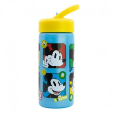 SR MŰANYAG SZÍVÓSZÁLAS PALACK 410 ML Mickey Egér kulacs, kulacstartó