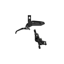Sram Level 4P Silver Stealth hidraulikus tárcsafék, hátsó, féktárcsa nélkül, fényes fekete kerékpár fék