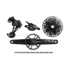 Sram NX Eagle DUB integrált tengelyes MTB hajtáslánc, 1x12, 175mm, 32T x 11-50, fekete